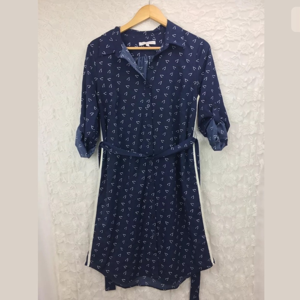 Rosie Pope x GAP Wishbone Maternity Dress M - Picture 4 of 8